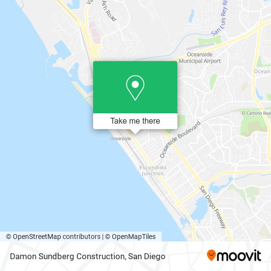 Mapa de Damon Sundberg Construction