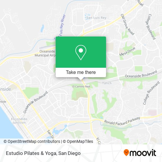 Mapa de Estudio Pilates & Yoga