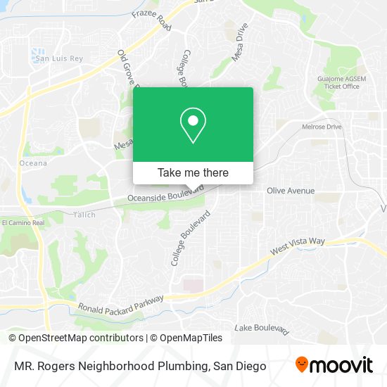 Mapa de MR. Rogers Neighborhood Plumbing
