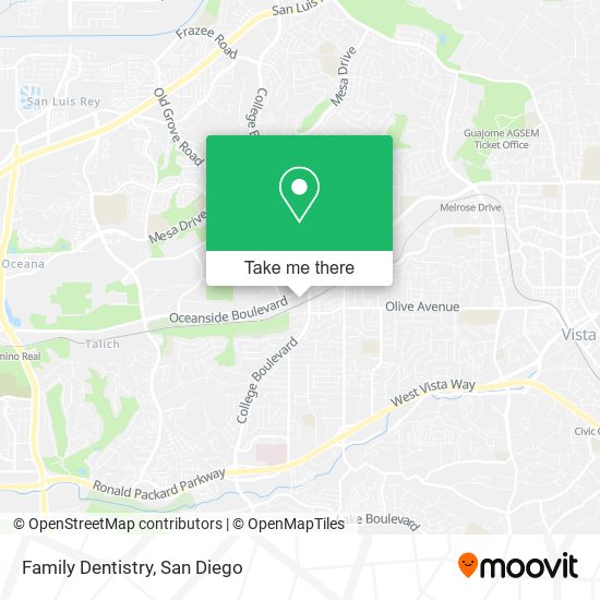 Family Dentistry map