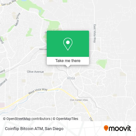 Mapa de Coinflip Bitcoin ATM