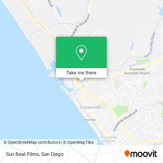 Sun Beat Films map