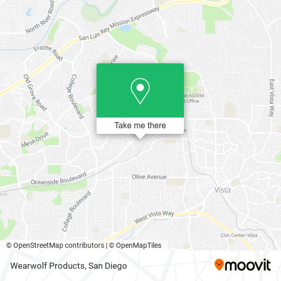 Wearwolf Products map