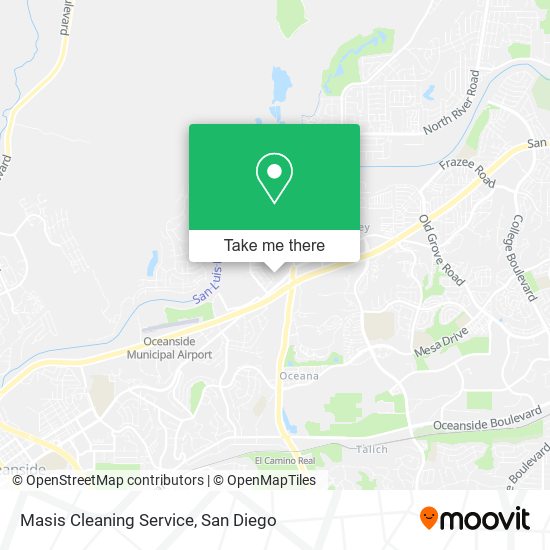 Mapa de Masis Cleaning Service