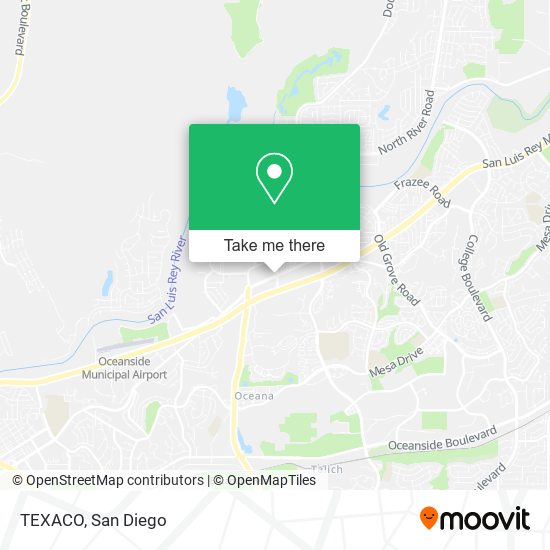 Mapa de TEXACO