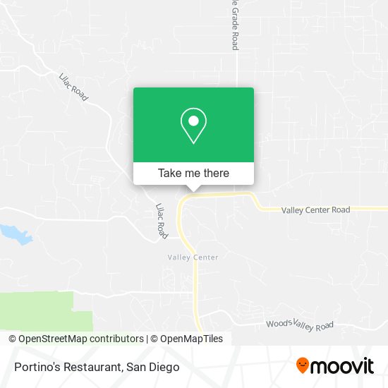 Portino's Restaurant map