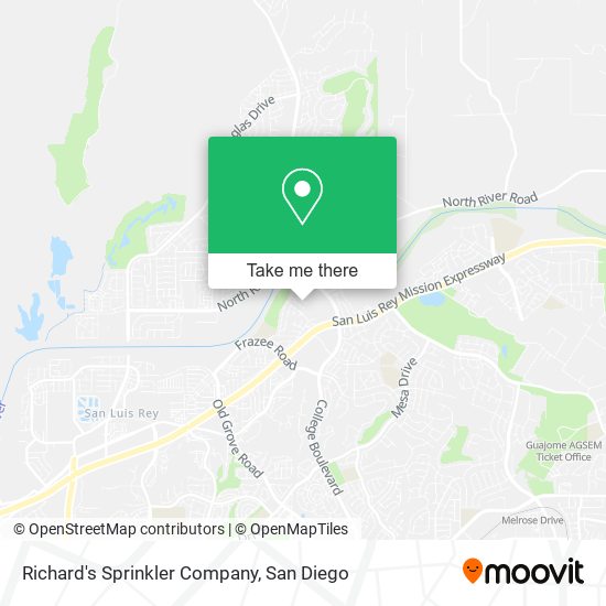 Richard's Sprinkler Company map