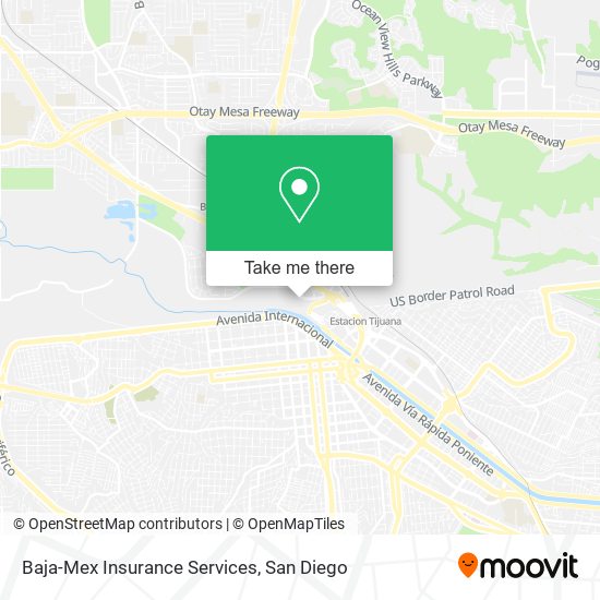 Baja-Mex Insurance Services map