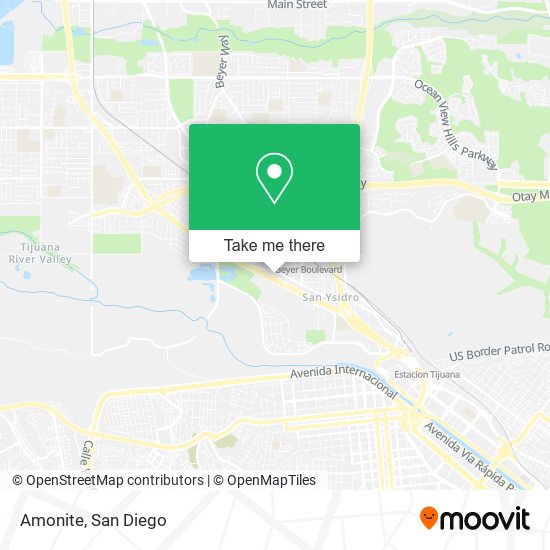 Mapa de Amonite