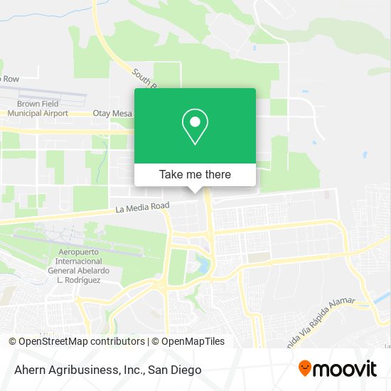 Ahern Agribusiness, Inc. map