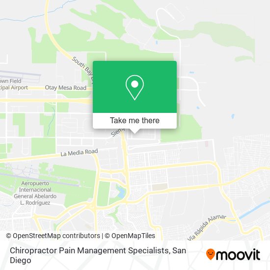 Chiropractor Pain Management Specialists map