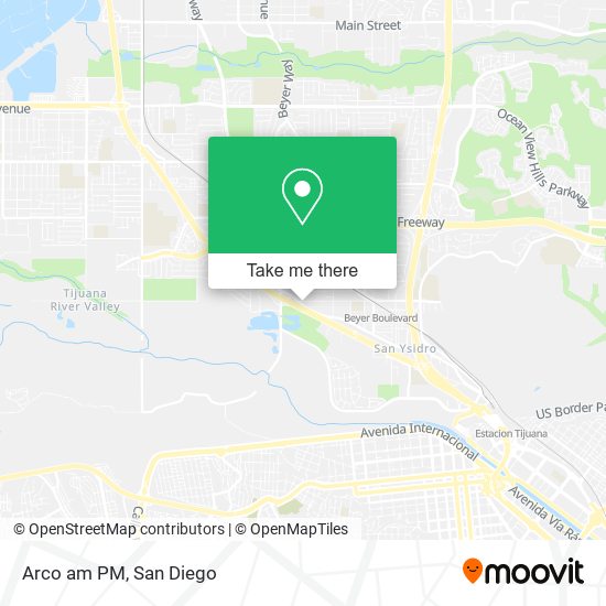 Mapa de Arco am PM
