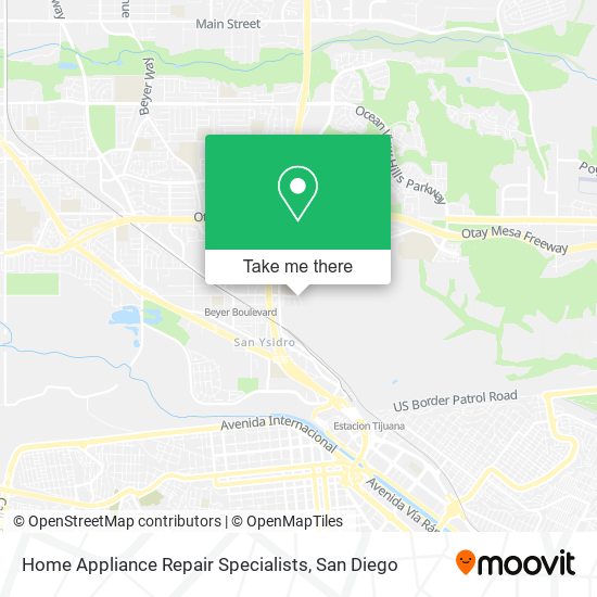 Mapa de Home Appliance Repair Specialists