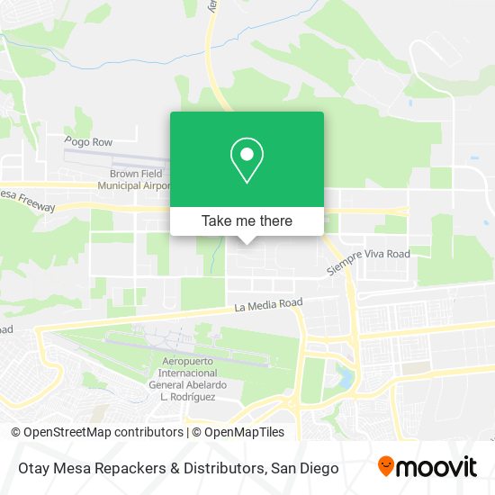 Otay Mesa Repackers & Distributors map