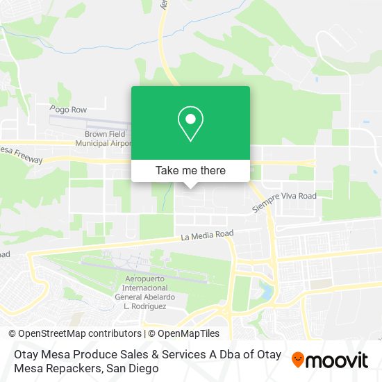 Otay Mesa Produce Sales & Services A Dba of Otay Mesa Repackers map