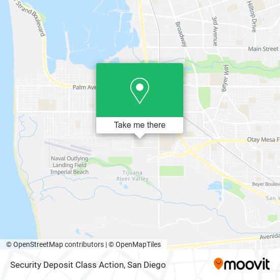 Security Deposit Class Action map