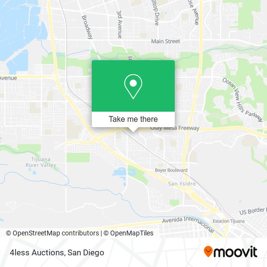 Mapa de 4less Auctions