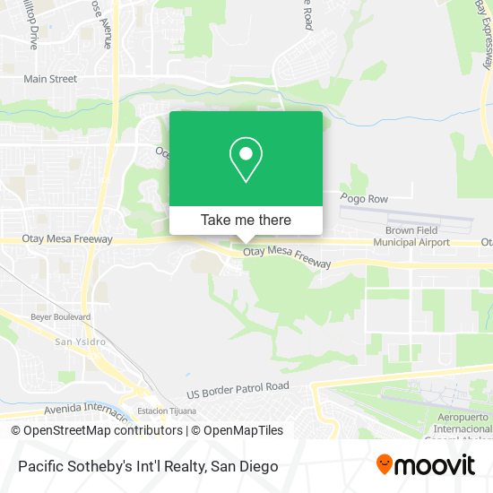 Mapa de Pacific Sotheby's Int'l Realty