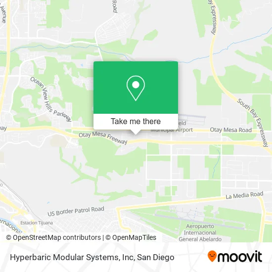 Mapa de Hyperbaric Modular Systems, Inc