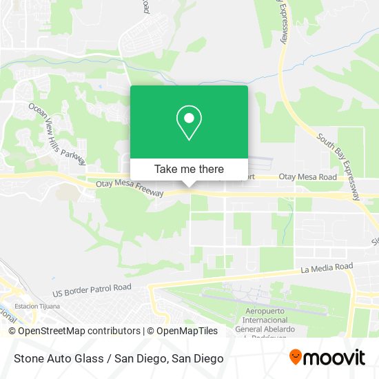 Stone Auto Glass / San Diego map