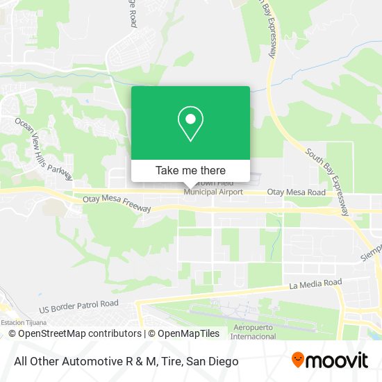 All Other Automotive R & M, Tire map
