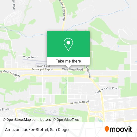 Mapa de Amazon Locker-Steffel