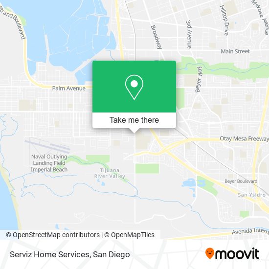 Serviz Home Services map