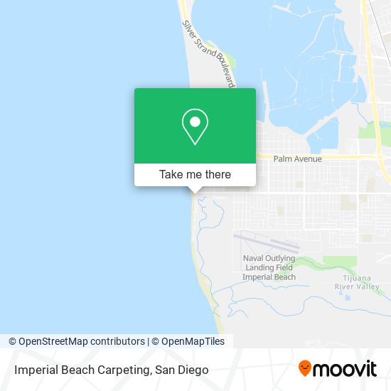 Imperial Beach Carpeting map