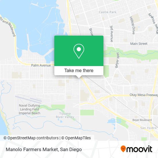 Manolo Farmers Market map