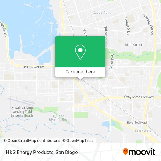 H&S Energy Products map