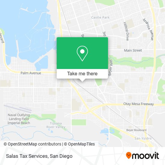 Mapa de Salas Tax Services