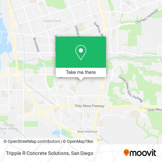 Mapa de Tripple R Concrete Solutions