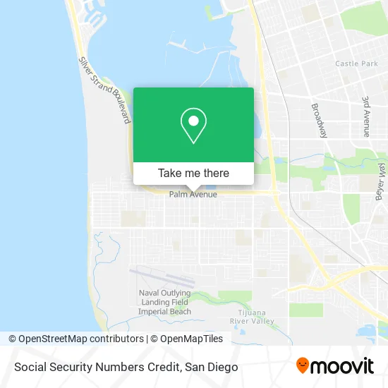 Mapa de Social Security Numbers Credit
