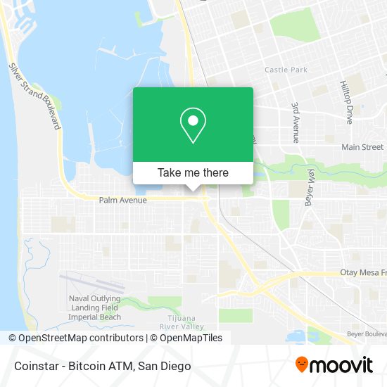 Coinstar - Bitcoin ATM map