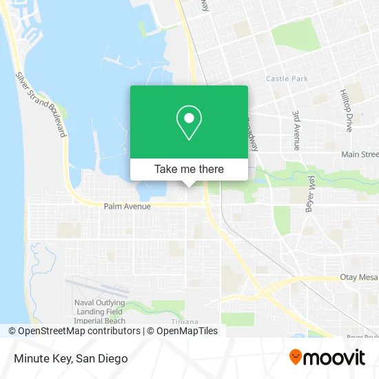 Mapa de Minute Key