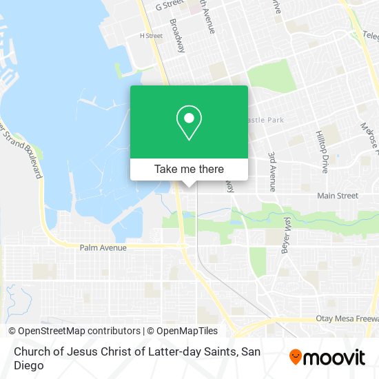 Church of Jesus Christ of Latter-day Saints map