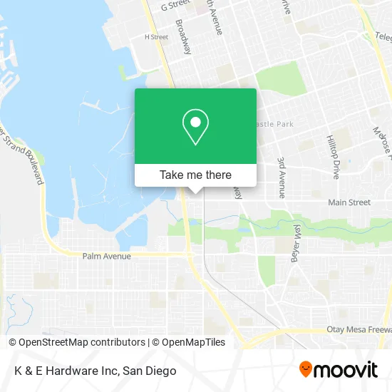 Mapa de K & E Hardware Inc