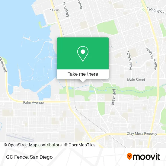 GC Fence map