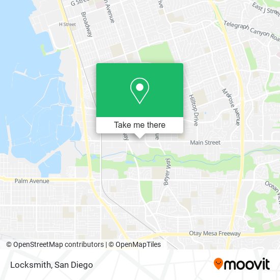 Locksmith map