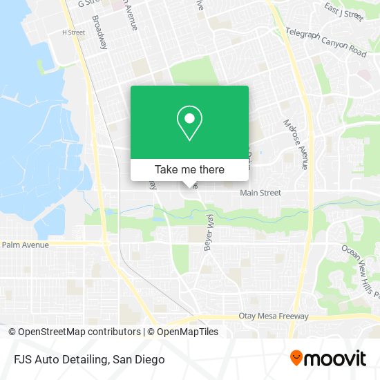 Mapa de FJS Auto Detailing