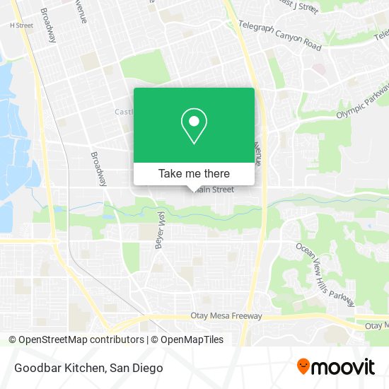 Mapa de Goodbar Kitchen