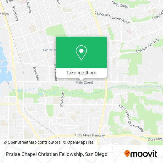 Praise Chapel Christian Fellowship map