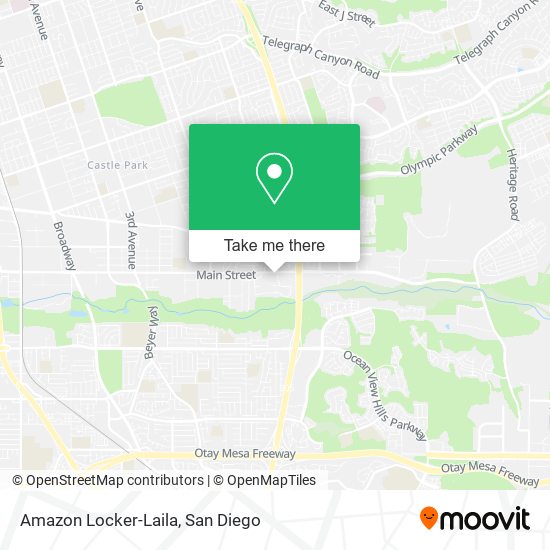 Mapa de Amazon Locker-Laila