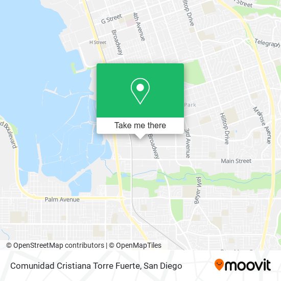 Mapa de Comunidad Cristiana Torre Fuerte