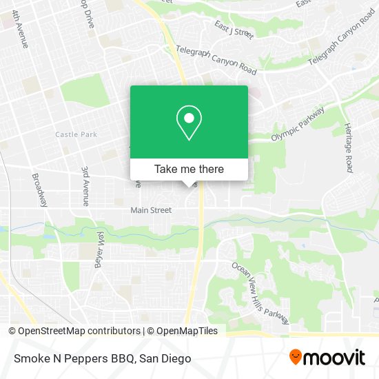 Smoke N Peppers BBQ map
