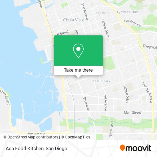 Aca Food Kitchen map