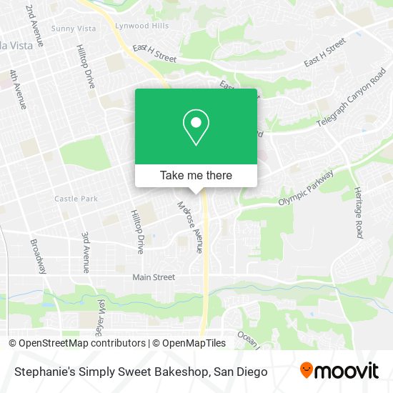 Stephanie's Simply Sweet Bakeshop map