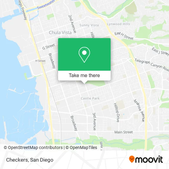 Checkers map
