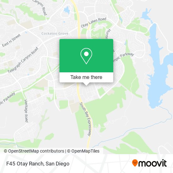 F45 Otay Ranch map