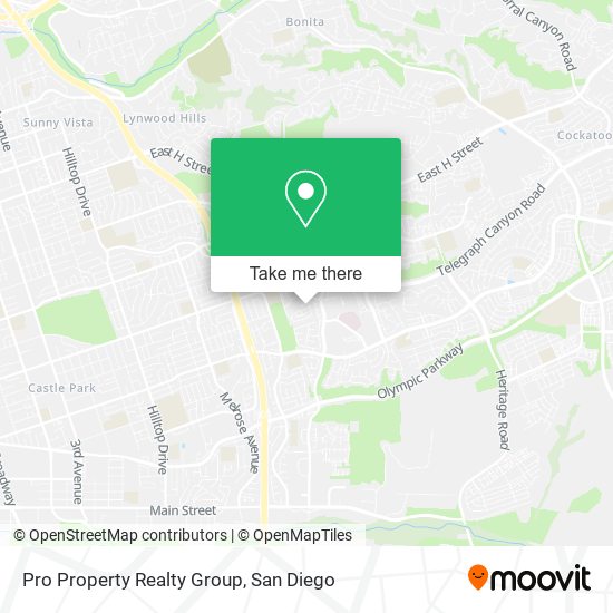 Pro Property Realty Group map